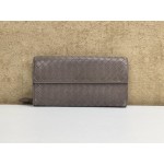 BOTTEGA VENETA INTRECCIATO NAPPA CONTINENTAL LONG BIFOLD WALLET